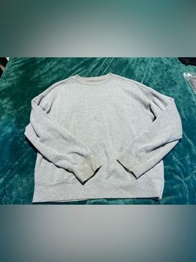 Men's Grey Crewneck Sweater - Classic Everyday Pullover